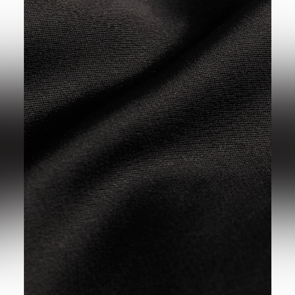 NWT•Simkhai•Hansel Ruched Satin Halterneck Gown•Black•Sz 2 - Picture 7 of 10